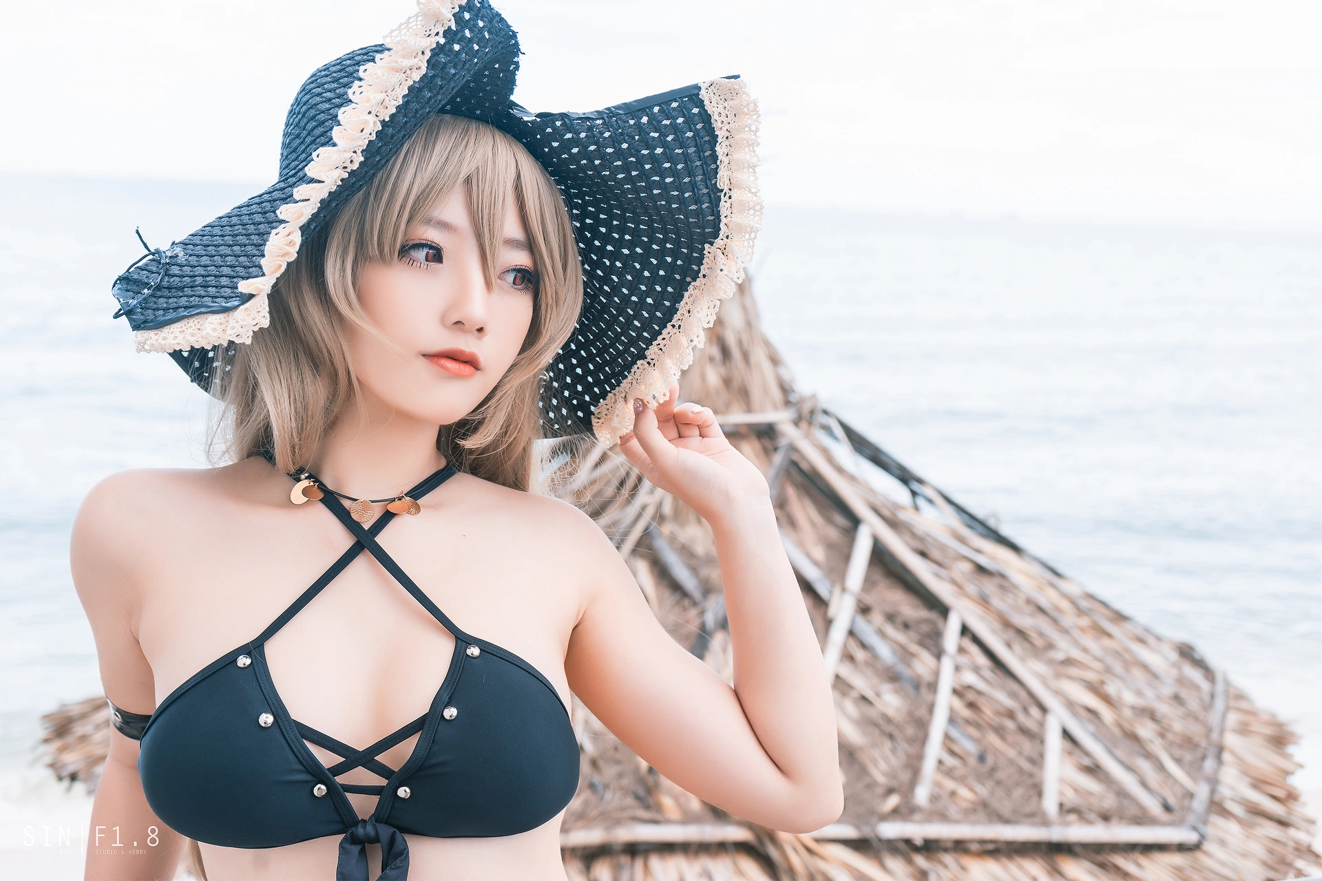 Messie Huang NO.010 Jean Bart swimsuit 1